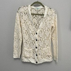 Lace cardigan